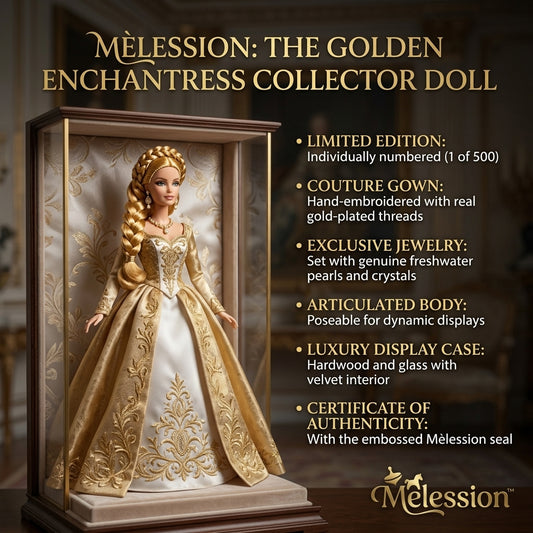 ✨ Melession™ The Golden Enchantress Collector Doll