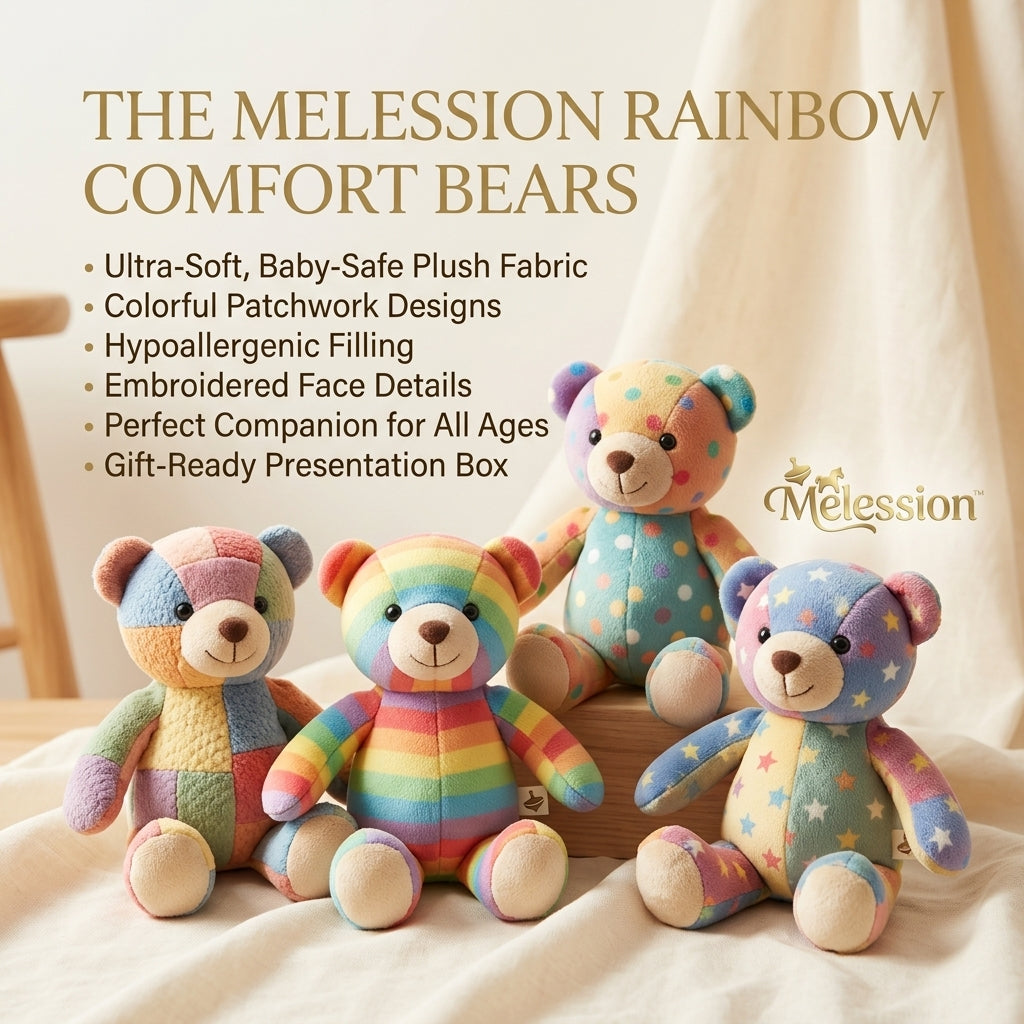🧸 Melession™ Rainbow Comfort Bears