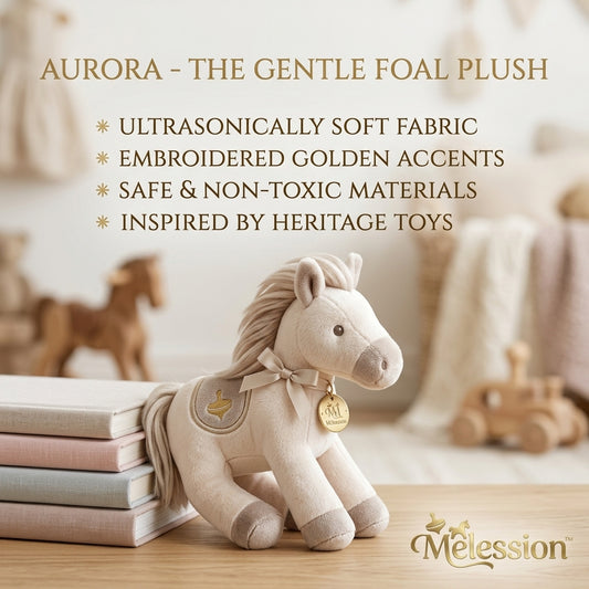 🐴 Aurora - The Gentle Foal Plush